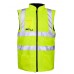 Supertouch Men's Reversible Fleece Lined Bodywarmer In Yellow