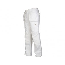 Projob Men's White 5504 Decorators Trouser