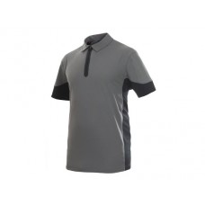 Projob Men's 1/4 Zip Lightweight 3005 Pique Polo Shirt