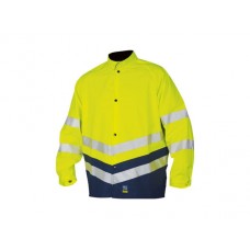 Projob Men's Short Length 6404 High Visibility Rain Jacket
