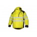 Projob Workwear Men's 6405 Jacket 6 In 1 In Yellow And Orange