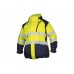 Projob Workwear Men's 6406 Jacket 6 In 1 In Yellow And Orange