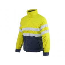 Projob Men's Padded 6407 High Visibility Work Jacket