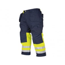 Projob Men's Hanging Nail Pocket 6502 High Visibility Work Trouser