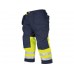 Projob Men's Hanging Nail Pocket 6502 High Visibility Work Trouser