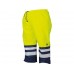 Projob Men's Elasticated Waist 6504 High Visibility Rain Trouser