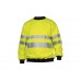 Projob Men's Set In Sleeve 6101 High Visibility Sweatshirt