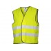 Projob Workwear Men's 6703 Vest Hv In Yellow
