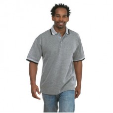 Uneek Clothing Unisex Two Tone Reebok Rib Polo Shirt