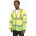 Uneek Clothing Unisex High Visibility Long Sleeve Safety Waist Coat