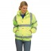 Uneek Clothing Unisex High Visibility Bomber Jacket