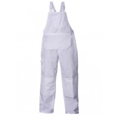 Supertouch Painters Basic Bib And Brace Trouser In White