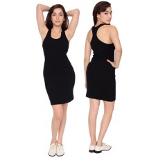 American Apparel Women's Rib Racerback Casual Dress