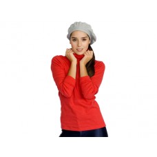 American Apparel Women's Baby Rib Cotton Long Sleeve Turtleneck Top