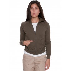 American Apparel Women's California Fleece Full Zip Hooded Top
