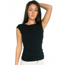 American Apparel Women's Sheer Jersey Reversible Top Pack Of 10