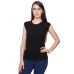 American Apparel Women's Sheer Jersey Cotton Cap Sleeve T-shirt