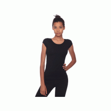 American Apparel Women's Cotton Spandex Jersey Aerobic T-shirt