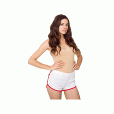 American Apparel Women's Contrast Mesh Running Shorts