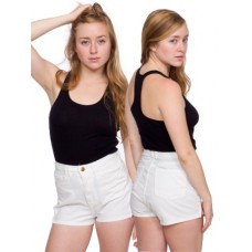 American Apparel Women's Sheer Rib Racerback Tank Top