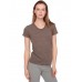 American Apparel Women's Tri-blend Fabric Short Sleeve Track T-shirt