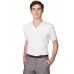 American Apparel Men's Fine Jersey Buttoned V-neck Henley T-shirt
