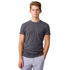 American Apparel Men's Baby Rib Fabric Fitted Short Sleeve T-shirt