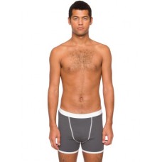 American Apparel Men's Baby Rib Fabric Boxer Briefs