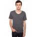 American Apparel Men's Sheer Jersey Loose Fit Crew Summer T-shirt