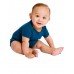 American Apparel Organic Infant Baby Rib Short Sleeve One-piece