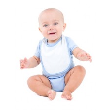 American Apparel Infant Baby Rib Reversible Bib