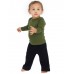 American Apparel Infant Baby Rib Karate Pant