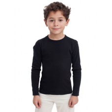 American Apparel Toddler's Baby Rib Long Sleeve T-shirt