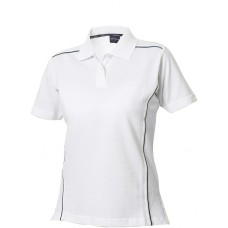 New Wave Women's Alpena Contrast Piped Polo Shirt