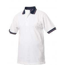 New Wave Men's Axton Contrast Twin Striped Polo Shirt