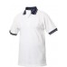 New Wave Men's Axton Contrast Twin Striped Polo Shirt