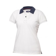 New Wave Women's Monaca Twill Contrast Collar Polo Shirt