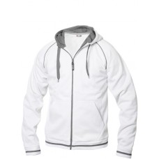 Clique Men's Gerry Full Zip Piped Hooded Sweatshirt