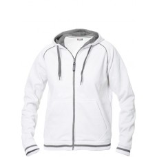 Clique Women's Grace Full Zip Piped Hooded Sweatshirt