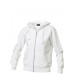 New Wave Women's Elmore Full Zip Contrast Seam Hooded Sweatshirt