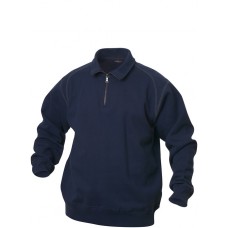 New Wave Unisex Rumford 1/4 Zip Collared Sweatshirt