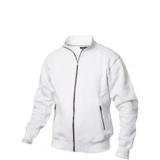 New Wave Unisex Logan Full Zip Contrast Sticthed Sweatshirt