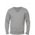 Clique Men's Aston Knitted Soft Feel V-neck Sweater