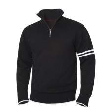 New Wave Unisex Highland Heavy Knitted 1/4 Zip Sweater