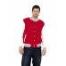 Uneek Clothing Men's Collared Neckline Varsity Jacket Uneek Clothing Men's Collared Neckline Varsity Jacket