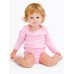 American Apparel Infant Interlock Long Sleeve One-piece