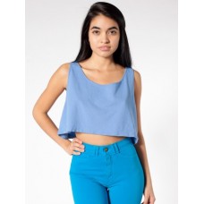 American Apparel Women's Loose Fit Crop Tank Top