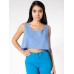 American Apparel Women's Loose Fit Crop Tank Top