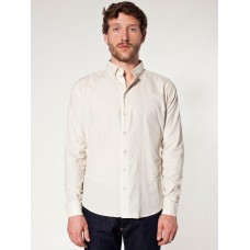 American Apparel Men's Corduroy Button-down Collar Long Sleeve Shirt