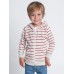 American Apparel Kids Striped Fleece Zip Hoodie